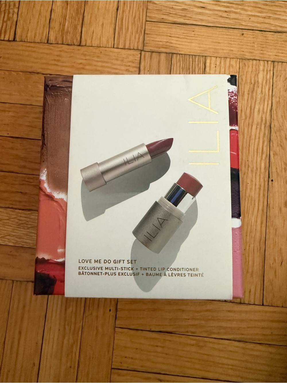 ILIA love me do gift set Multi-stick & tinted lip conditioner